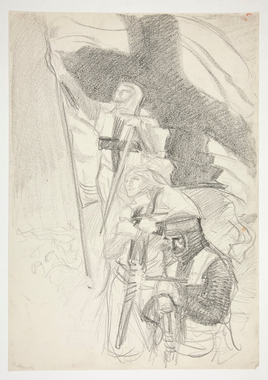 Uczyć się na autorstwa Edwin Austin Abbey