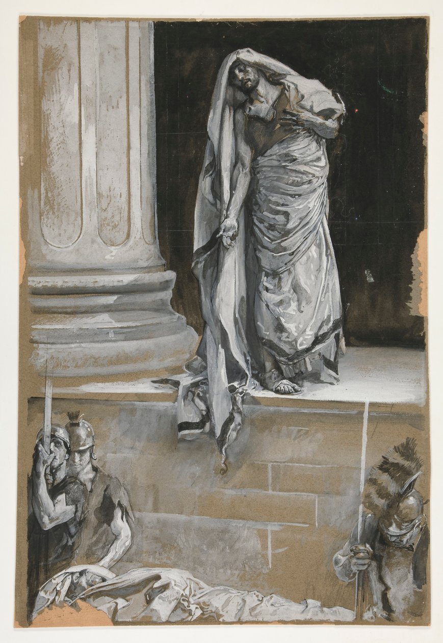 Studiuj dla Antoniego autorstwa Edwin Austin Abbey