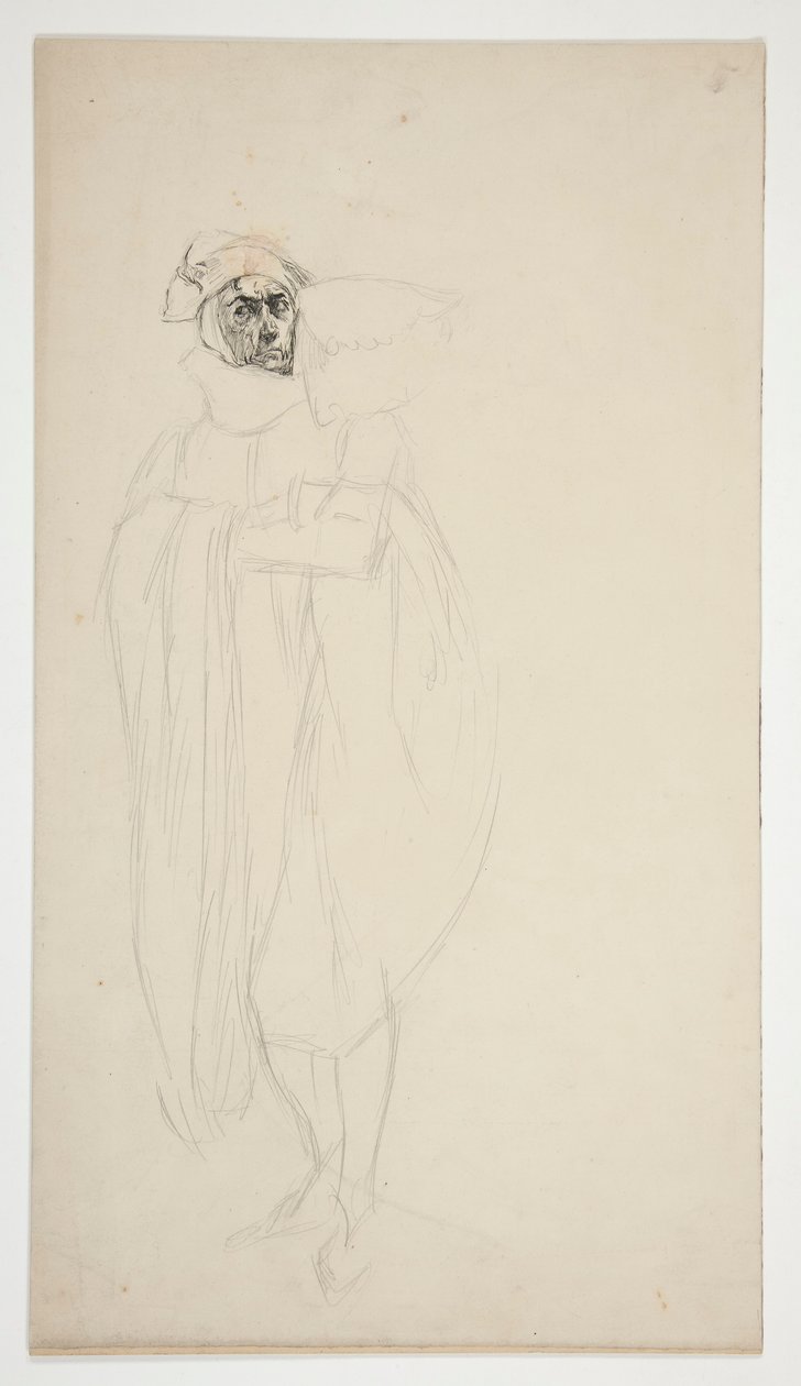 Studiuj dla Armado, od Love autorstwa Edwin Austin Abbey