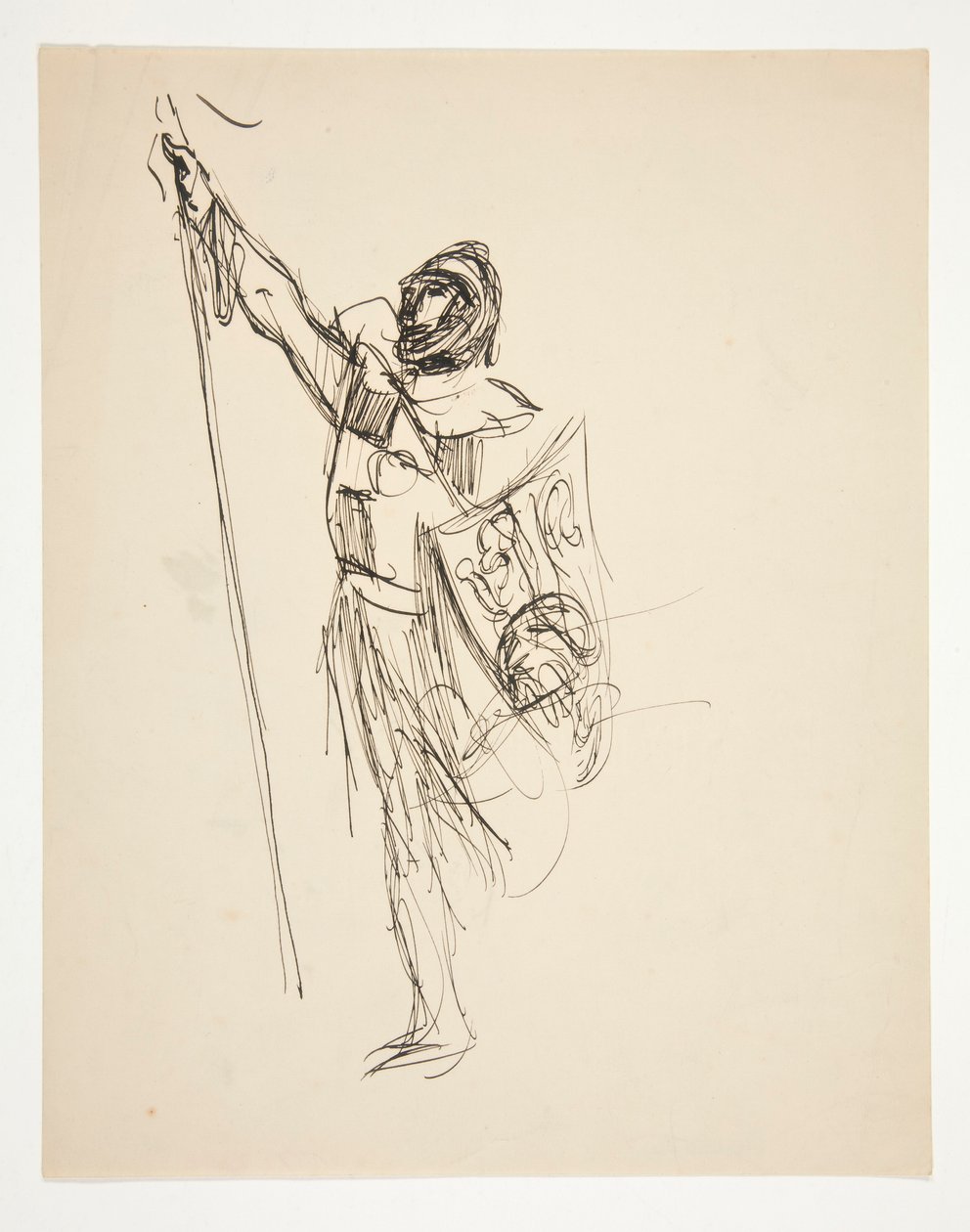 Study for Crusaders Sighting Jerusalem (obraz olejny) autorstwa Edwin Austin Abbey