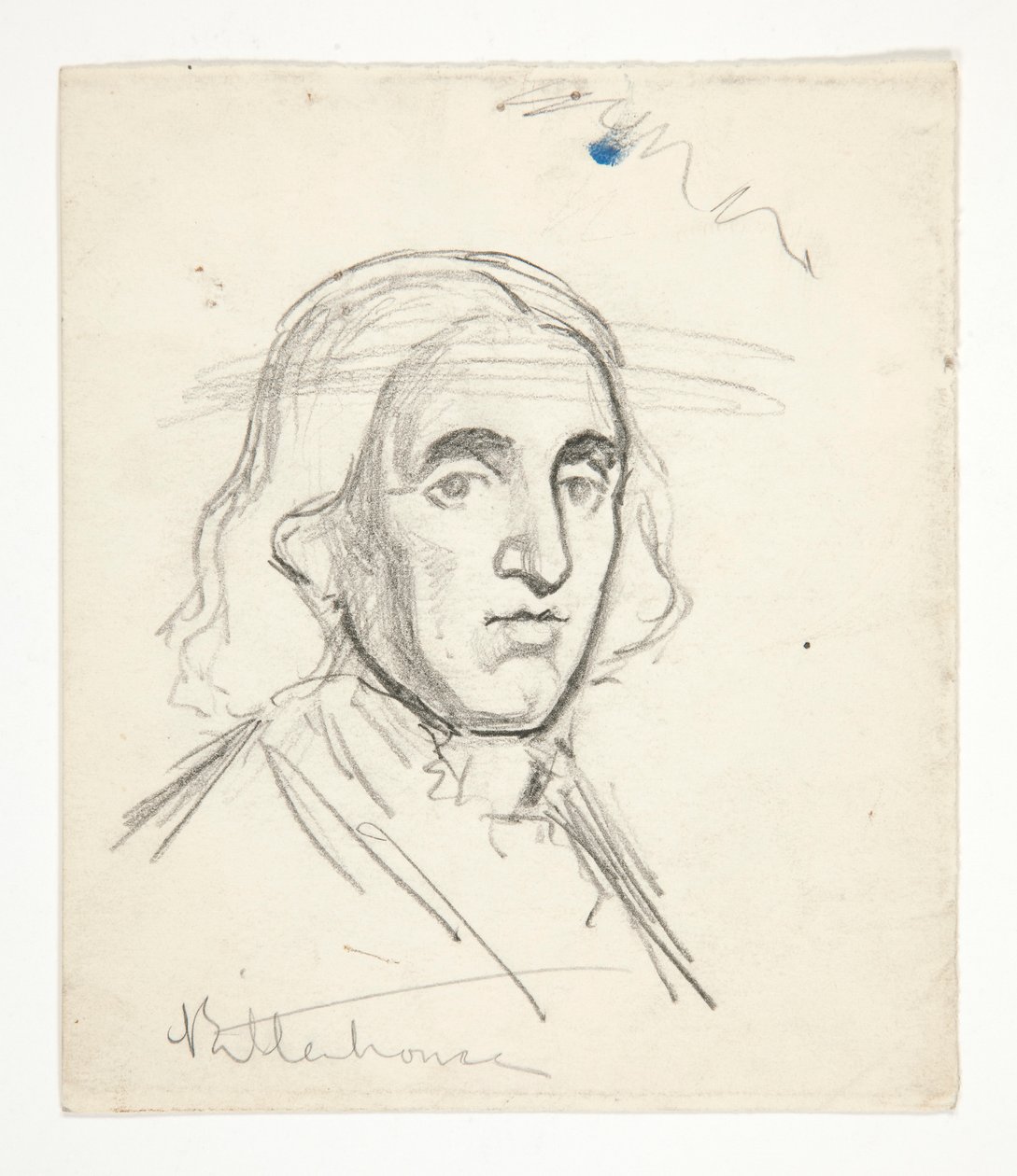 Study for Rittenhouse: szkic do muralu do budynku stolicy stanu w Harrisburgu w Pensylwanii, 1902-1911 (ukończony przez Johna Singera Sargenta) autorstwa Edwin Austin Abbey