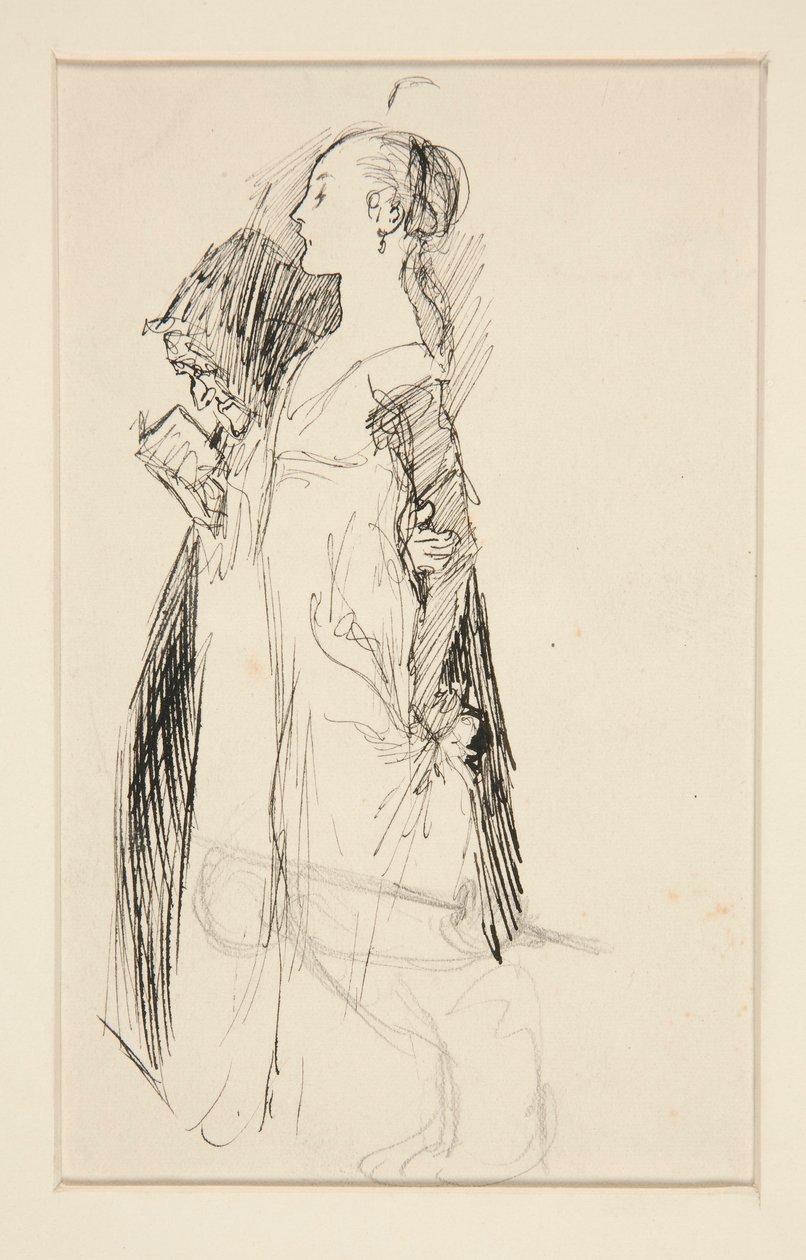 Studium Edukacji Izabeli (obraz olejny) autorstwa Edwin Austin Abbey