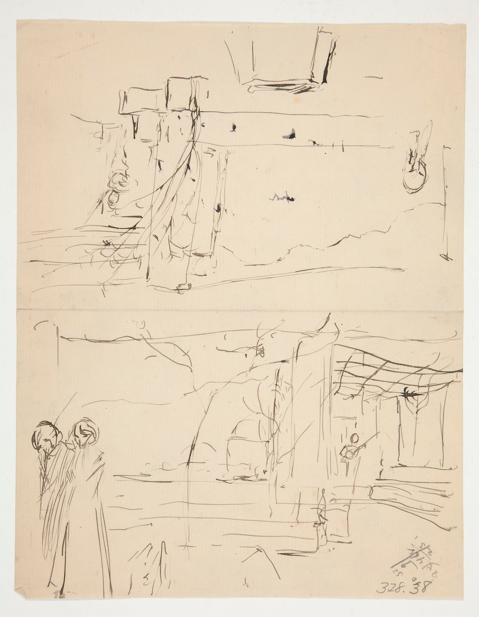 Studiuj na dwunastą noc (?) autorstwa Edwin Austin Abbey