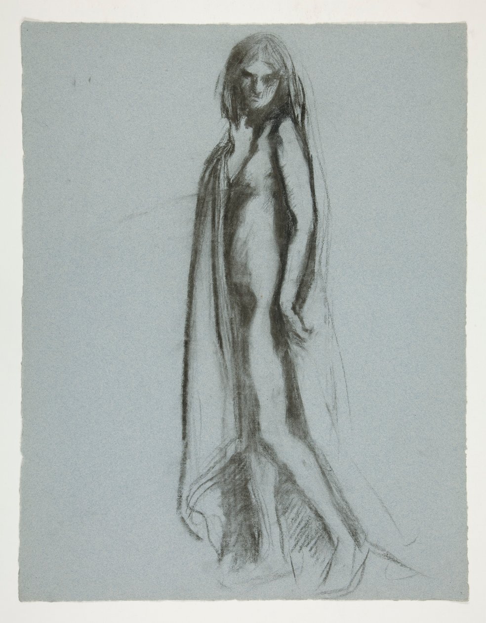 Studium dla liczby godzina 19 in autorstwa Edwin Austin Abbey