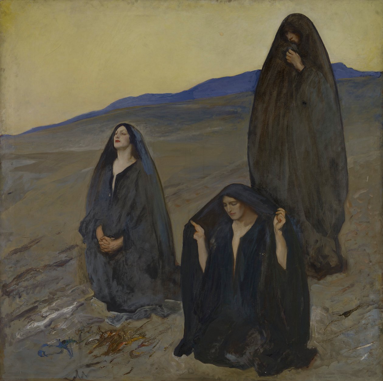 Trzy Marie autorstwa Edwin Austin Abbey