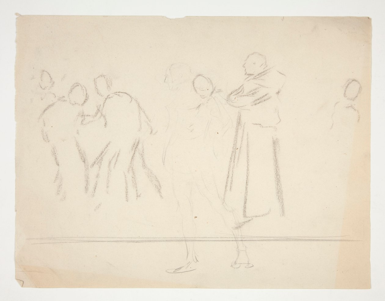 Niezidentyfikowana ilustracja autorstwa Edwin Austin Abbey