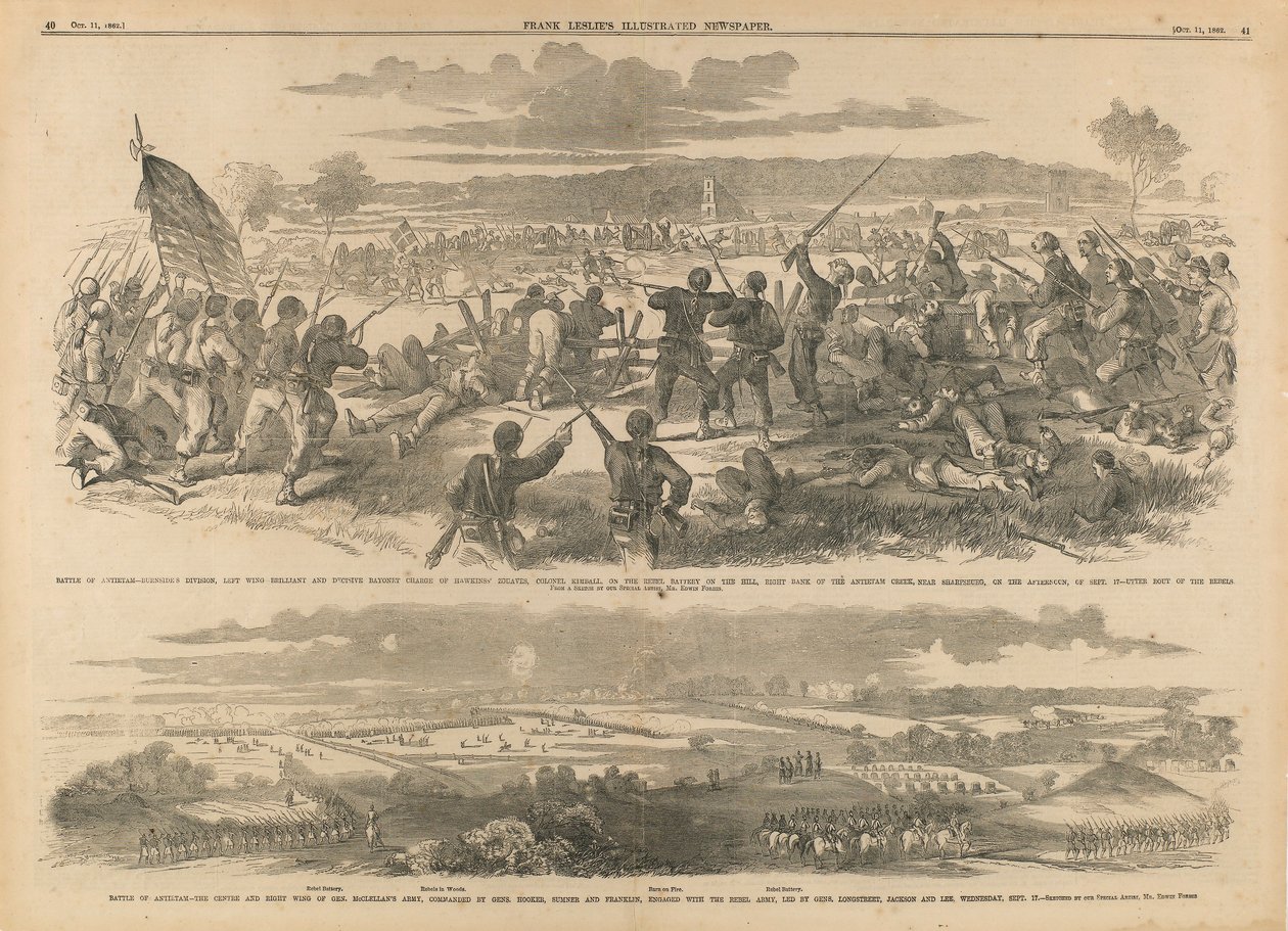 Bitwa pod Antietam - Dywizja Burnside