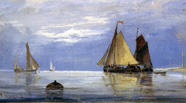 Szkic dla marynarza autorstwa Edwin Hayes