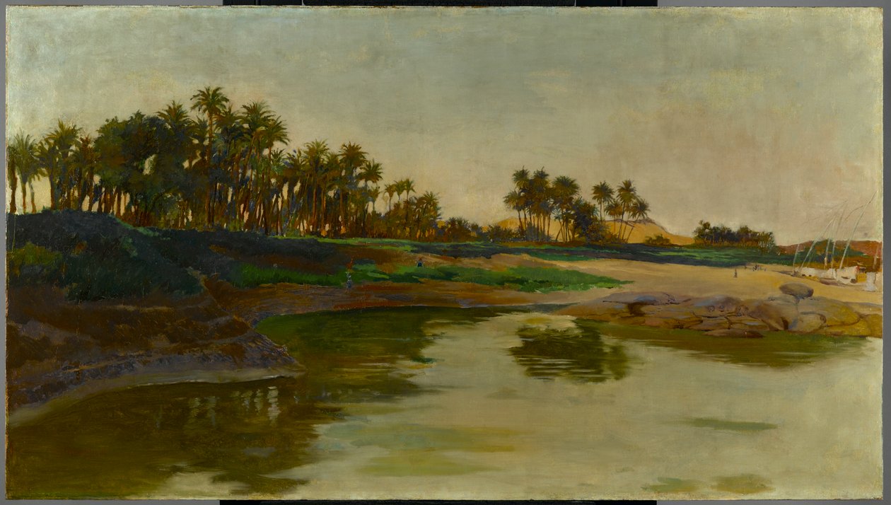 Wyspa Elefantyna, Egipt, ok. 1886-91 autorstwa Edwin Howland Blashfield