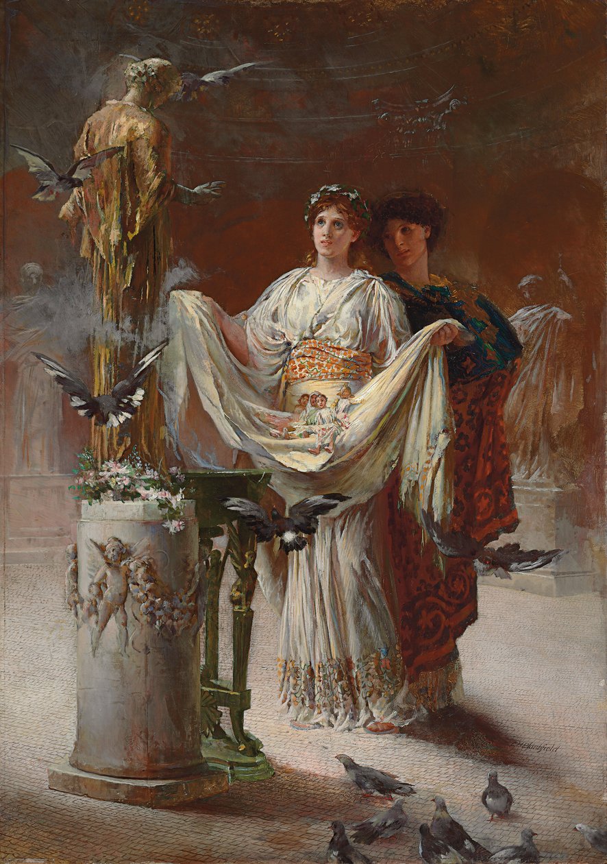 Lalki autorstwa Edwin Howland Blashfield