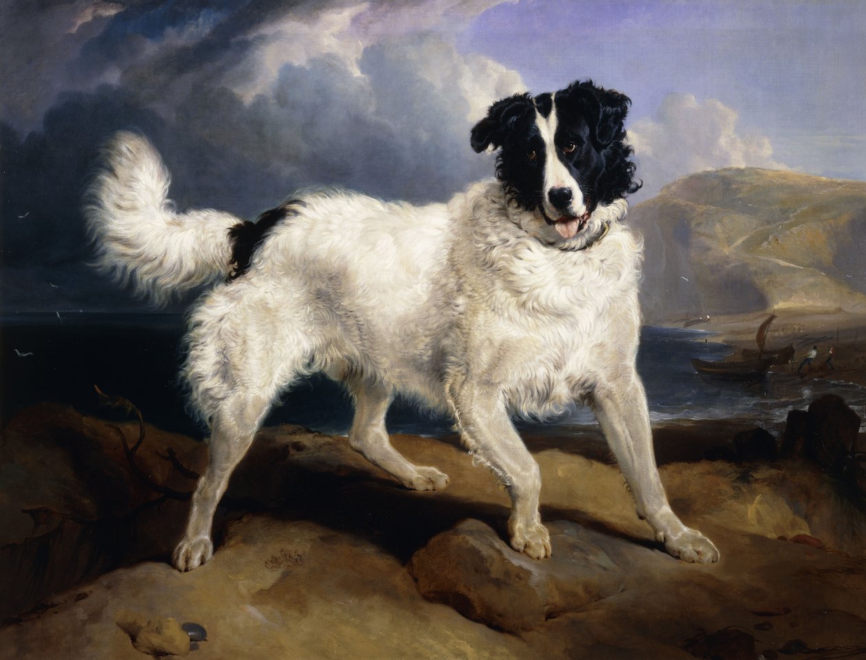 Portret Neptuna, 1824 autorstwa Edwin Landseer