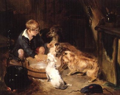 Przyjęcie śniadaniowe autorstwa Edwin Landseer