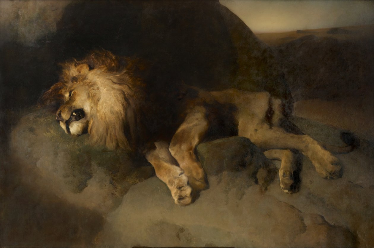 Pustynia autorstwa Edwin Landseer
