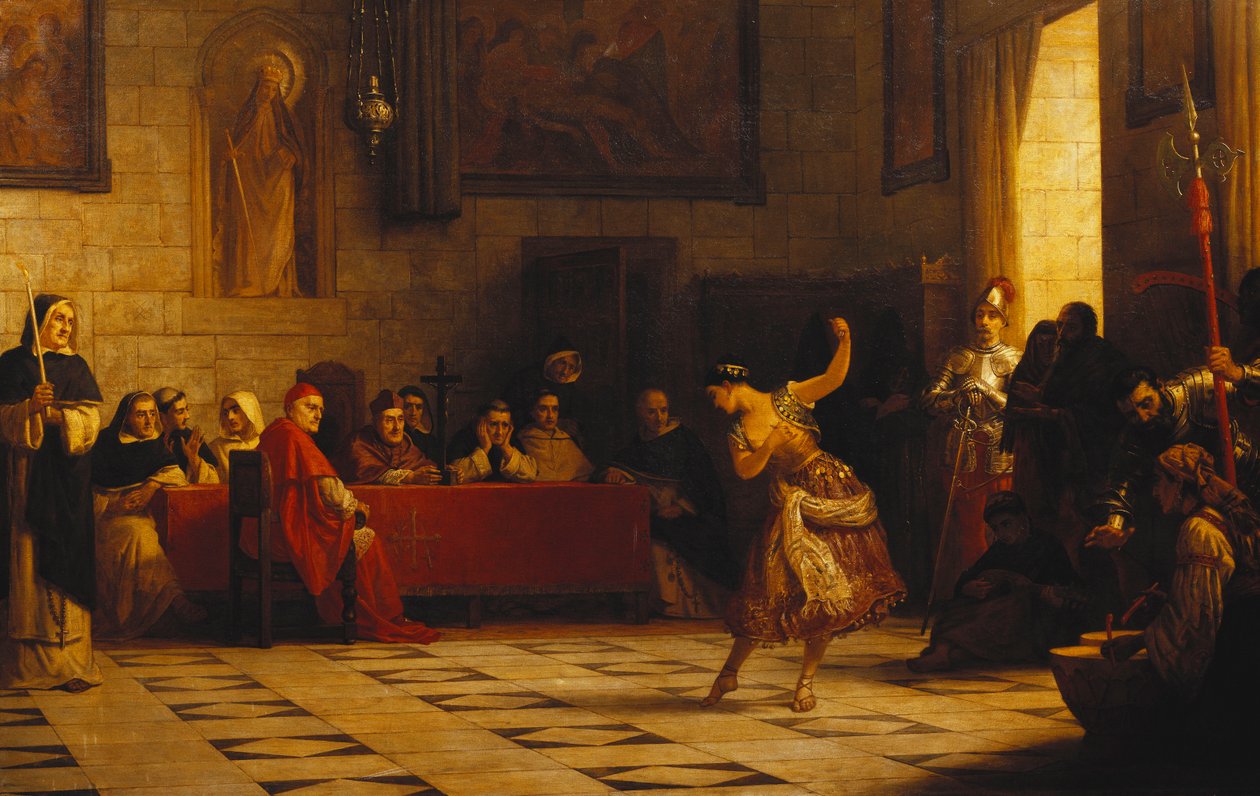 Kwestia przyzwoitości, 1875 autorstwa Edwin Longsden Long