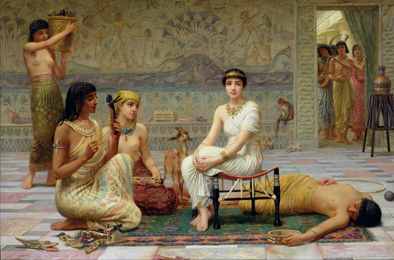 Kocha trudy utracone, 1885 autorstwa Edwin Longsden Long