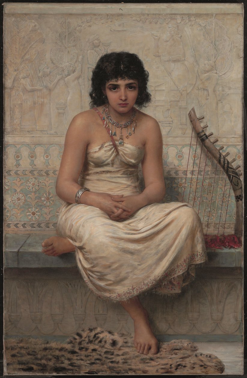 Asyryjski jeniec autorstwa Edwin Longsden Long