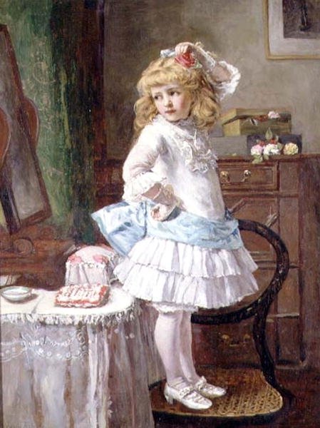 Nowa sukienka imprezowa autorstwa Edwin Thomas Roberts