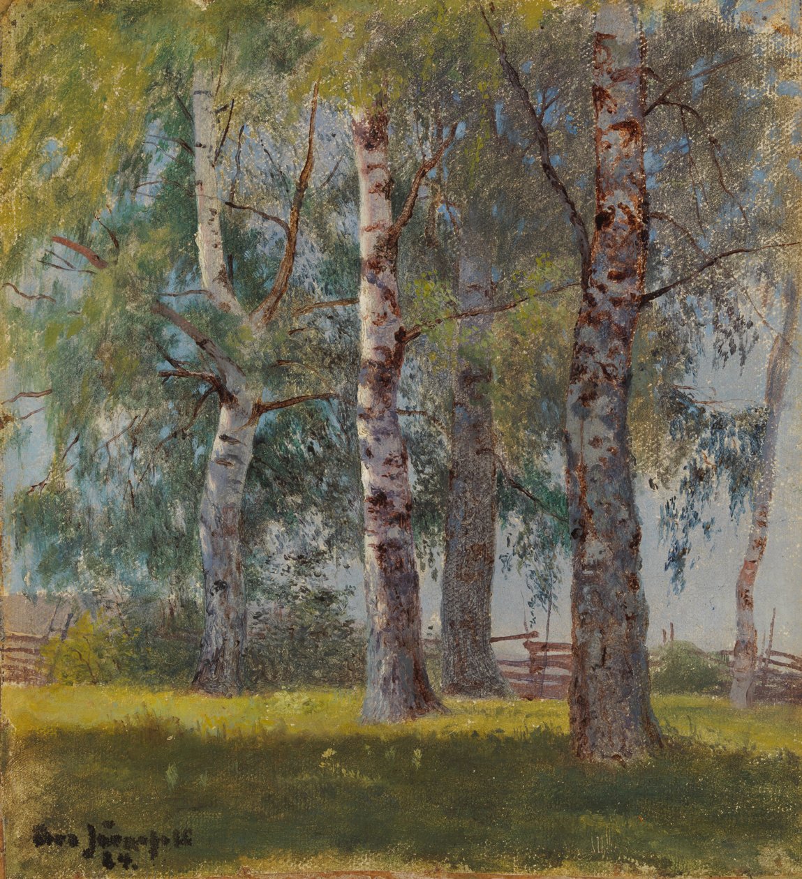 Brzozy autorstwa Eero Järnefelt
