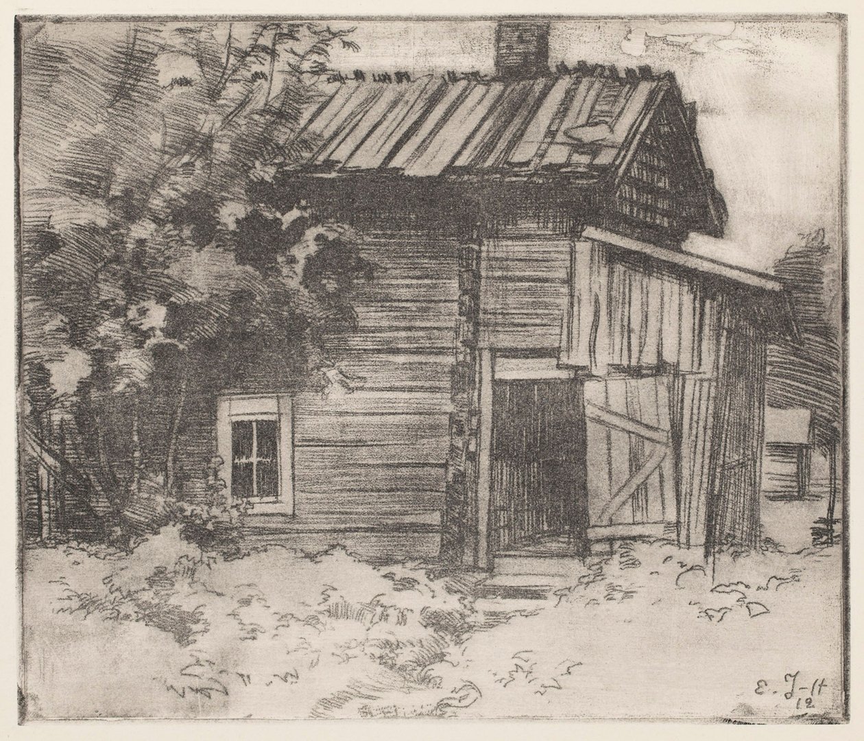 Stary domek autorstwa Eero Järnefelt