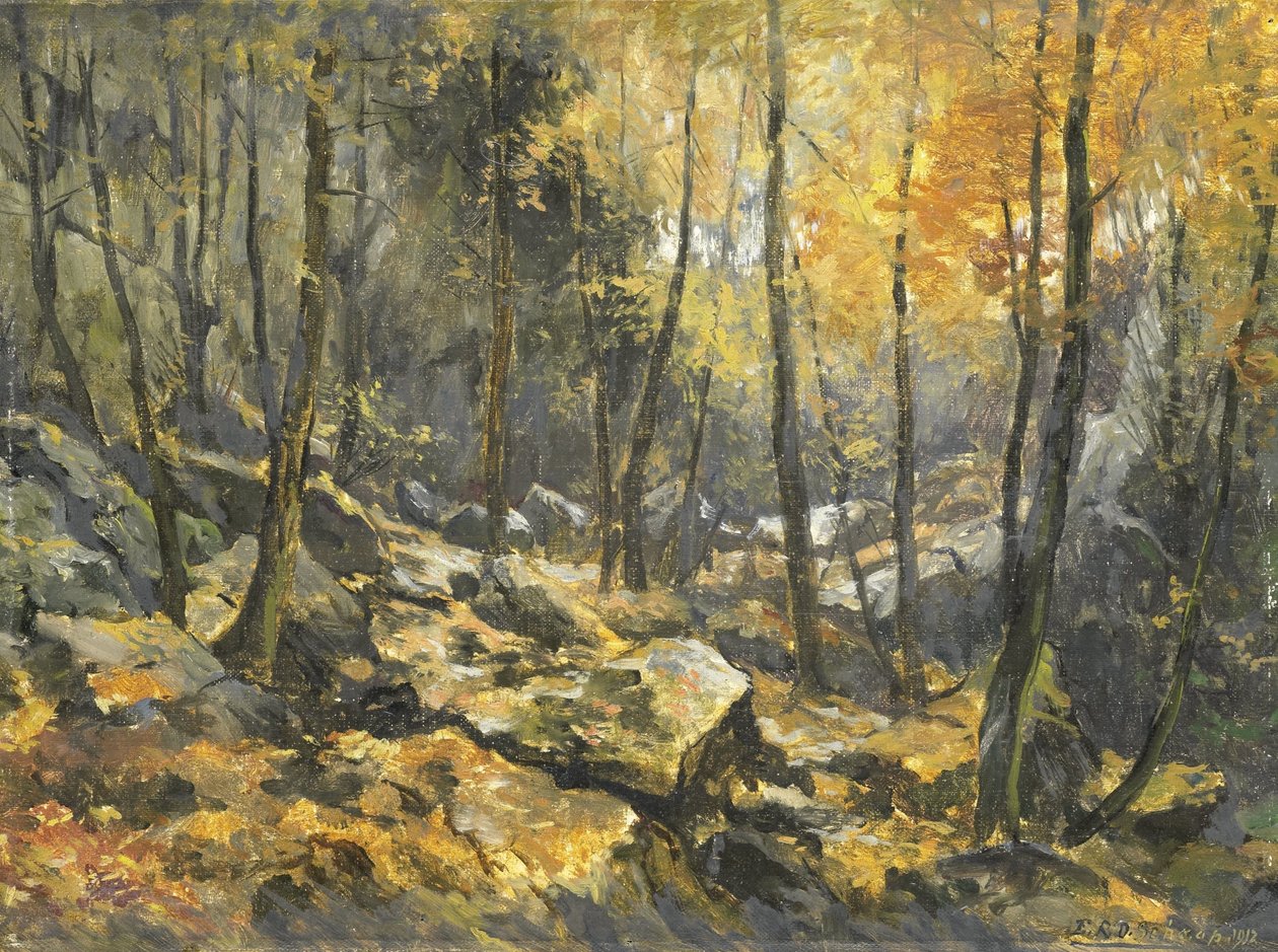 „Felsenmeer” autorstwa Egbert Rubertus Derk Schaap