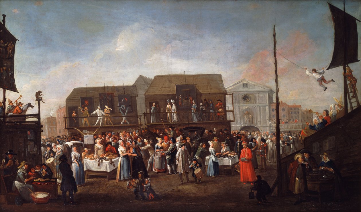 Jarmark im. Bartłomieja, autorstwa Egbert van Heemskerck
