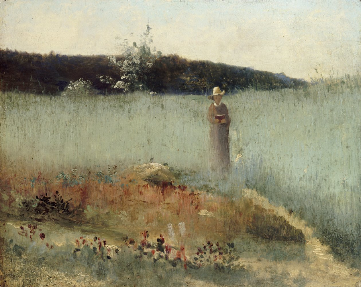 Pole Żyta, Barbizon, ok. 1930 r. 1884 autorstwa Egerton Bush Coghill