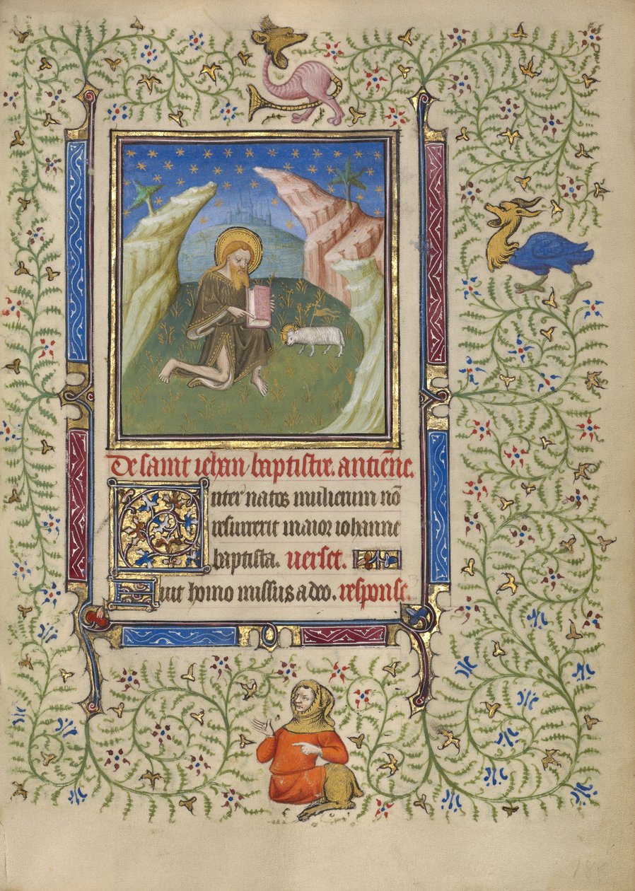 Święty Jan Chrzciciel autorstwa Egerton Master
