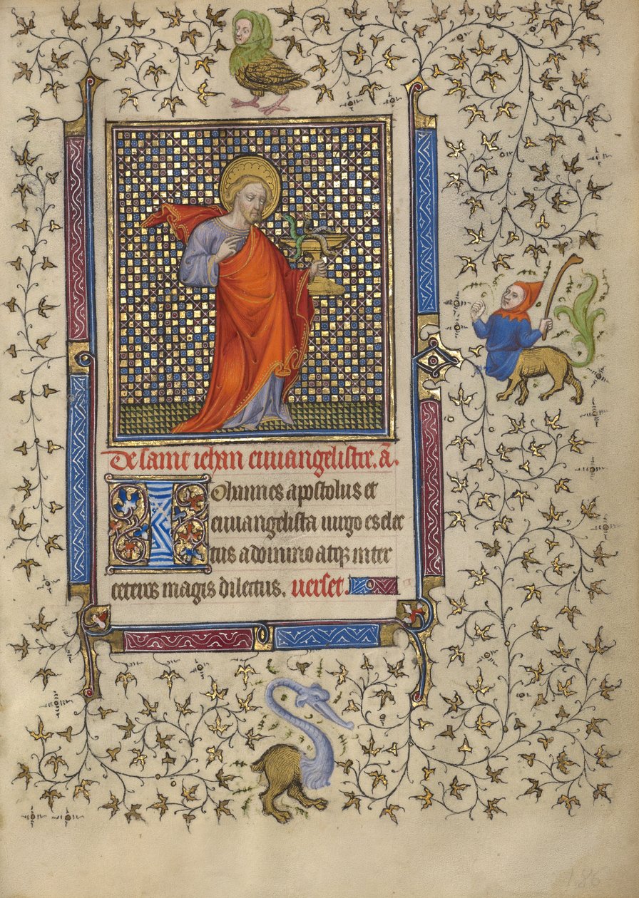 Święty Jan Ewangelista autorstwa Egerton Master