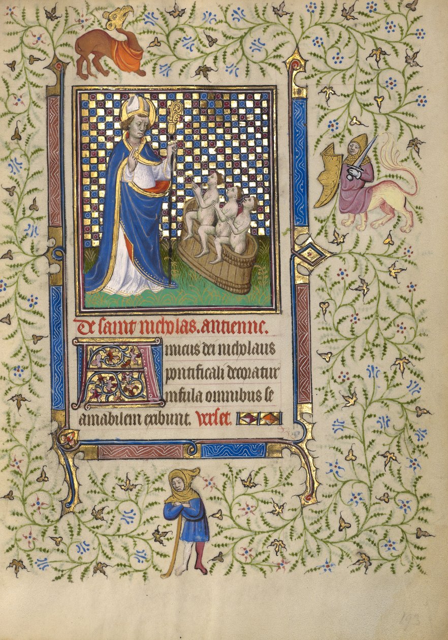 Święty Mikołaj autorstwa Egerton Master