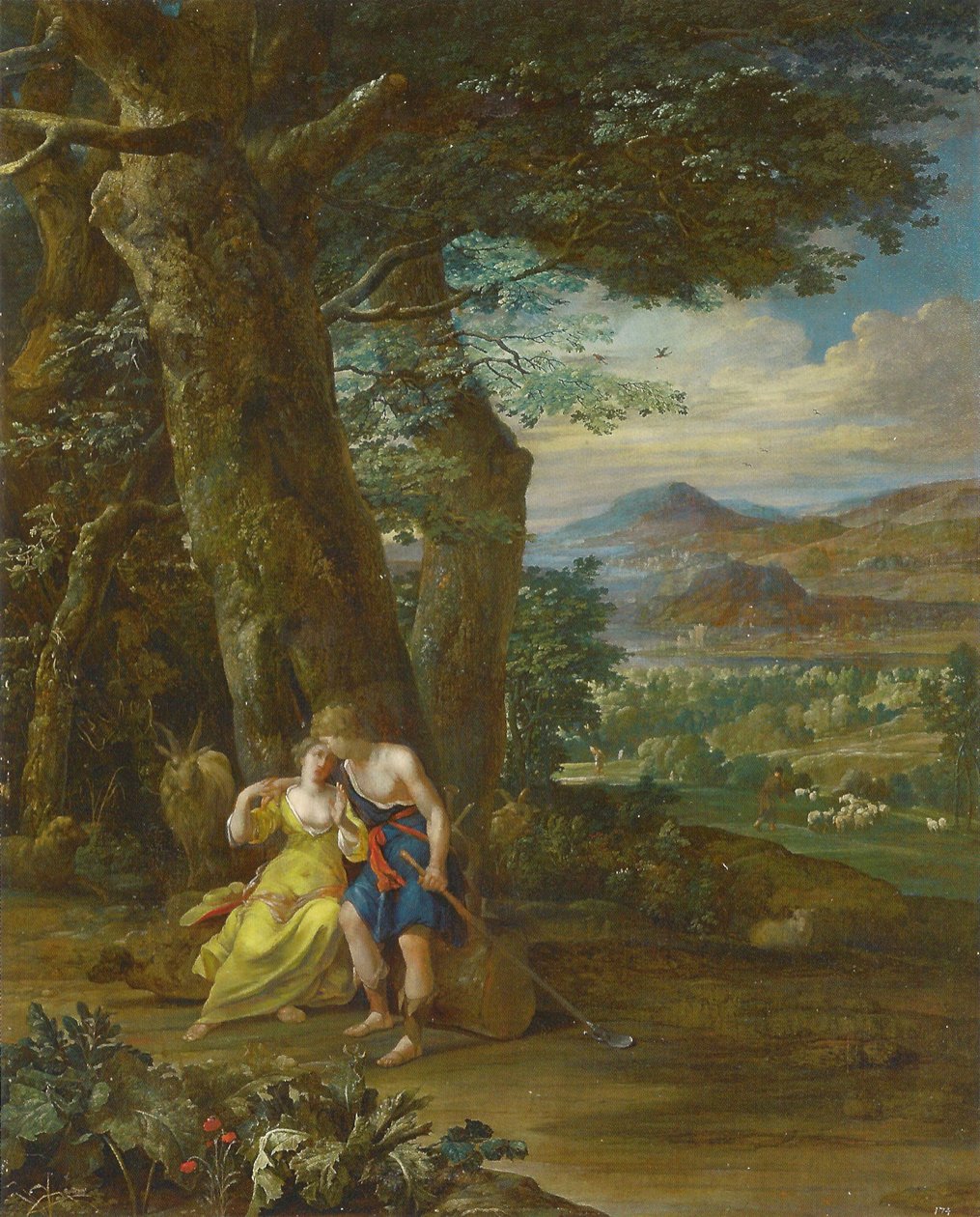 Scena pasterza autorstwa Eglon van der Neer