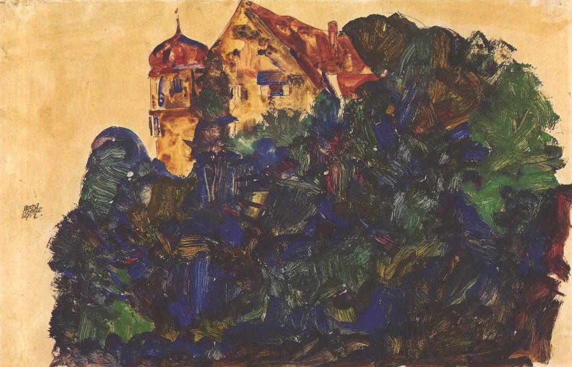 Deuring Schlößchen autorstwa Egon Schiele