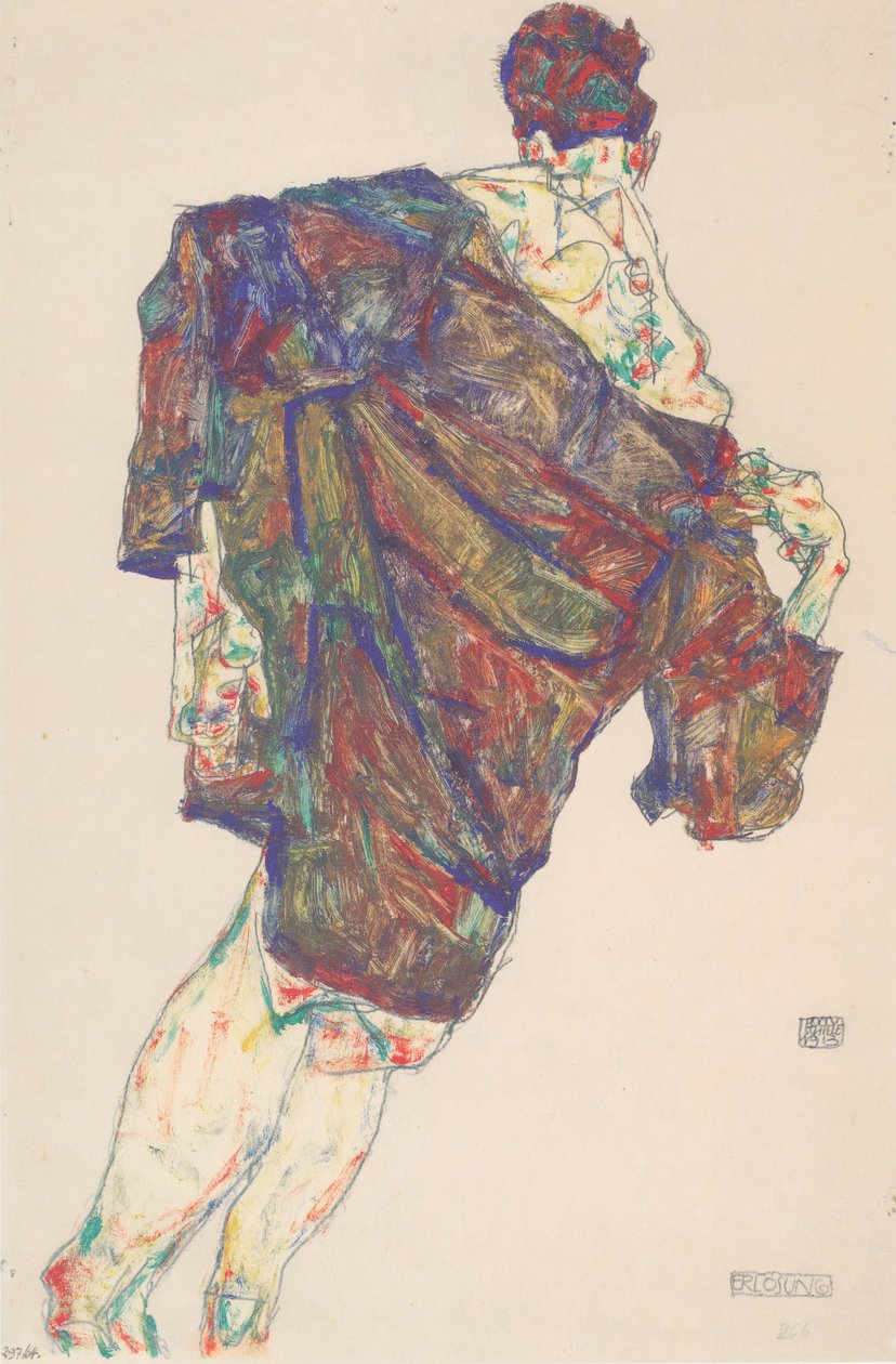 zbawienie autorstwa Egon Schiele
