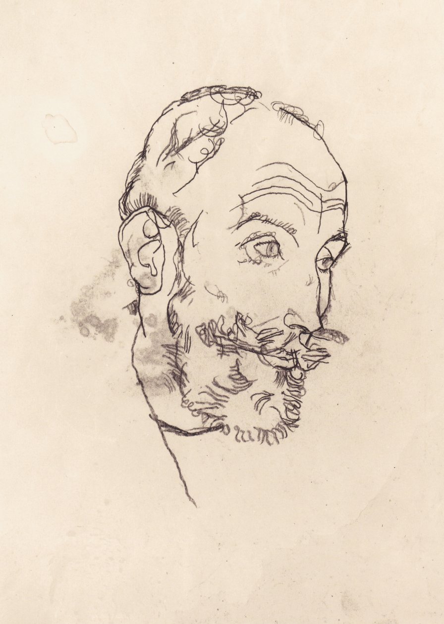 Franz Hauer autorstwa Egon Schiele