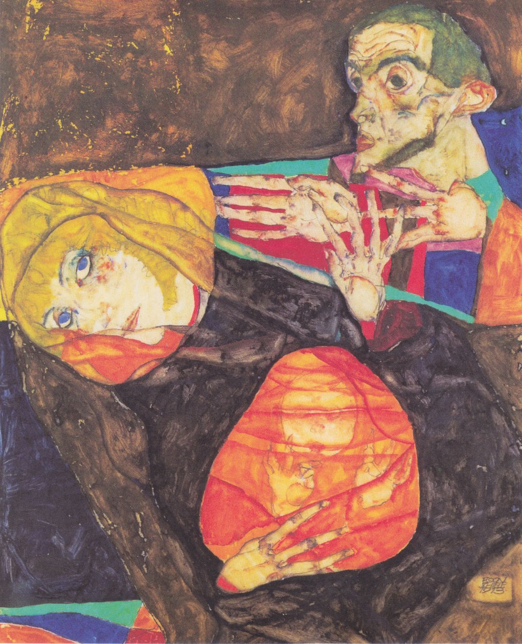 święta Rodzina autorstwa Egon Schiele