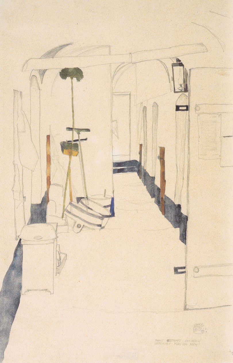 Czuję się oczyszczony, nie ukarany autorstwa Egon Schiele