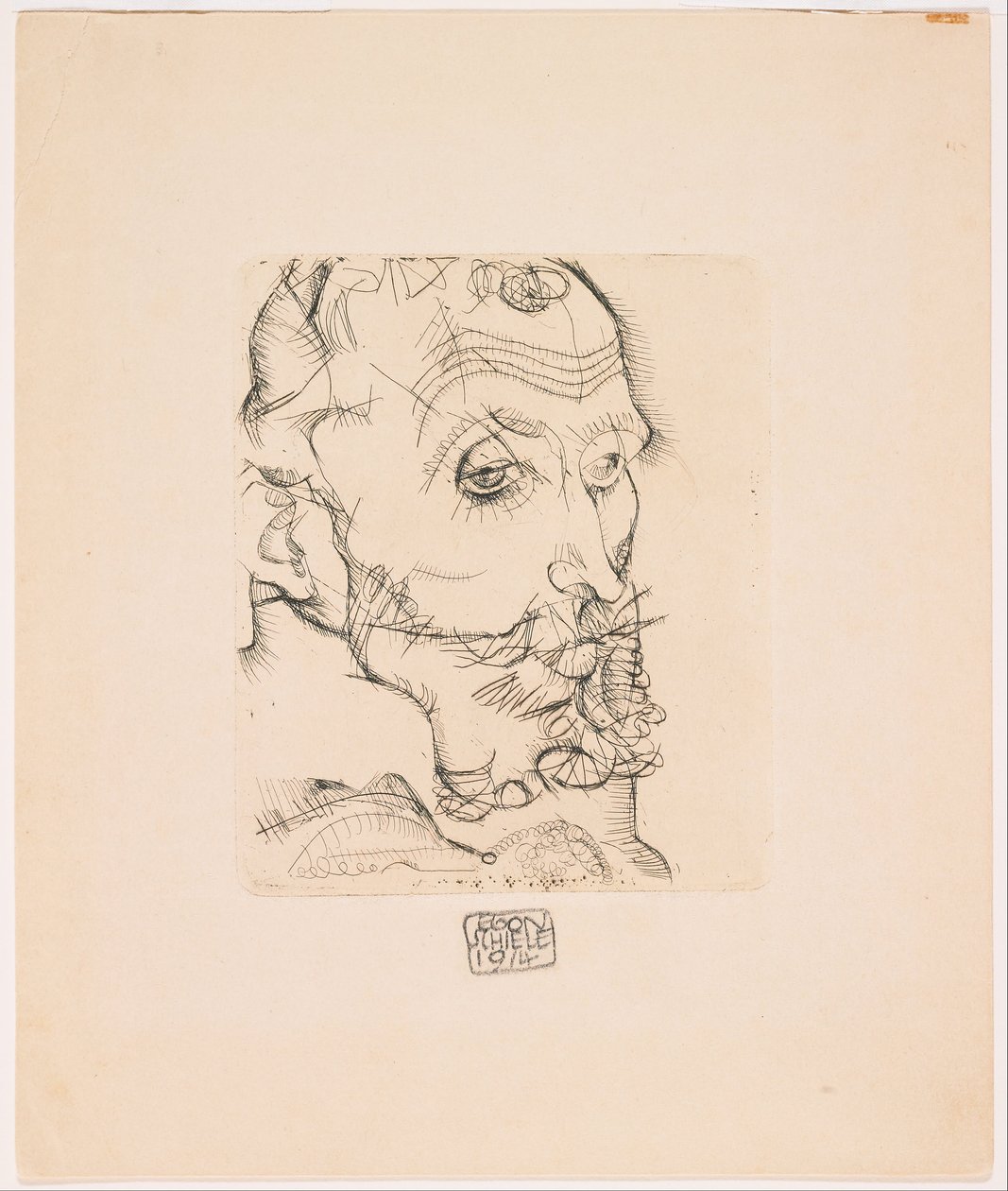 Portret Franza Hauera autorstwa Egon Schiele