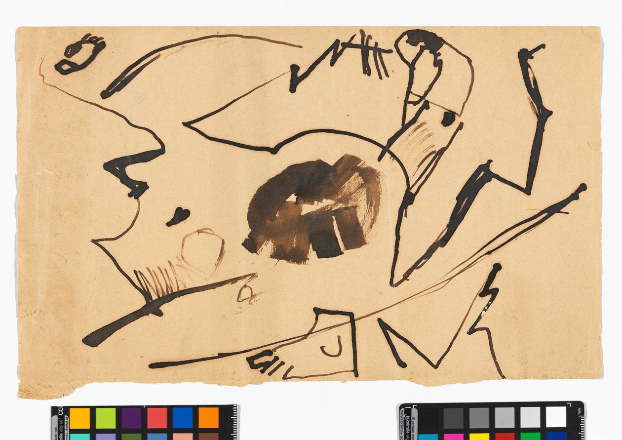 Abstrakter Versuch autorstwa Egon Schiele