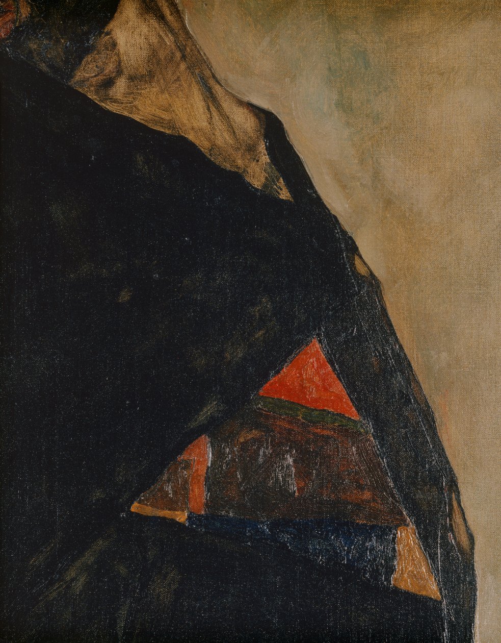 Die Eremiten (olej na płótnie) autorstwa Egon Schiele