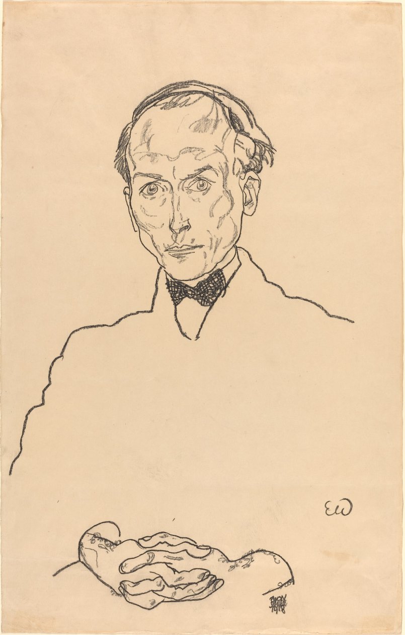 dr Ernest Wagner autorstwa Egon Schiele