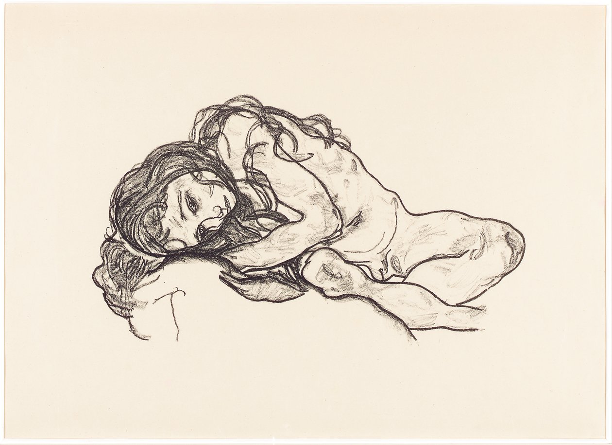 Dziewczyna autorstwa Egon Schiele