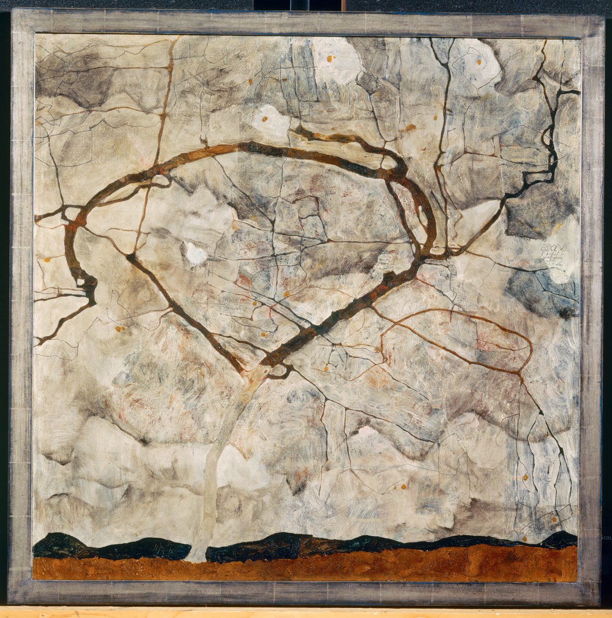 Jesienne drzewo w ruchu, Jesienne drzewo w ... autorstwa Egon Schiele