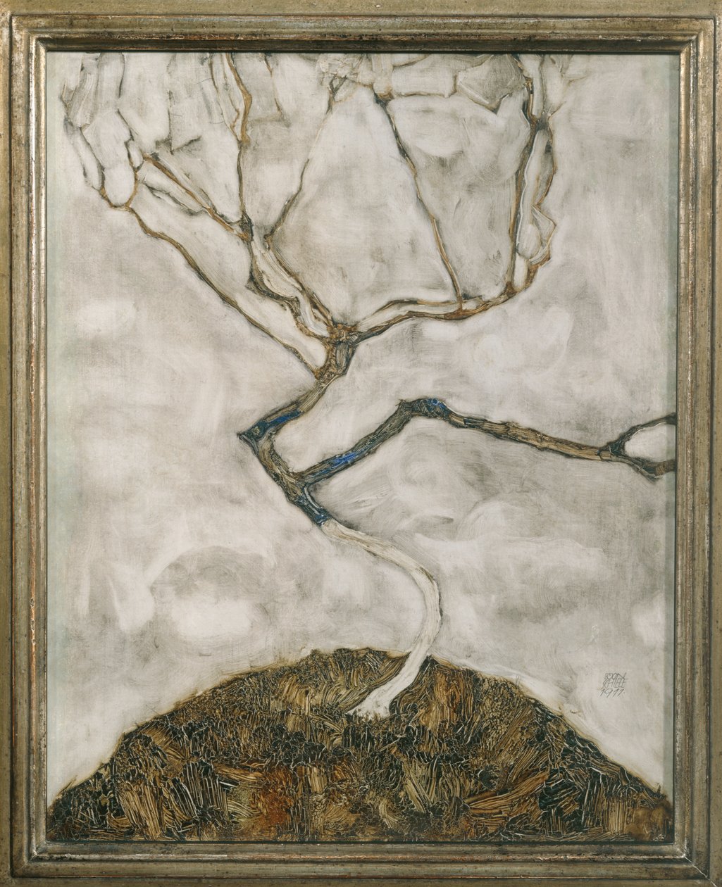 Małe drzewo późną jesienią ... autorstwa Egon Schiele