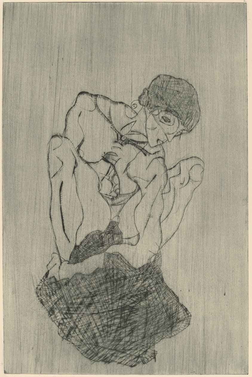 Handel autorstwa Egon Schiele