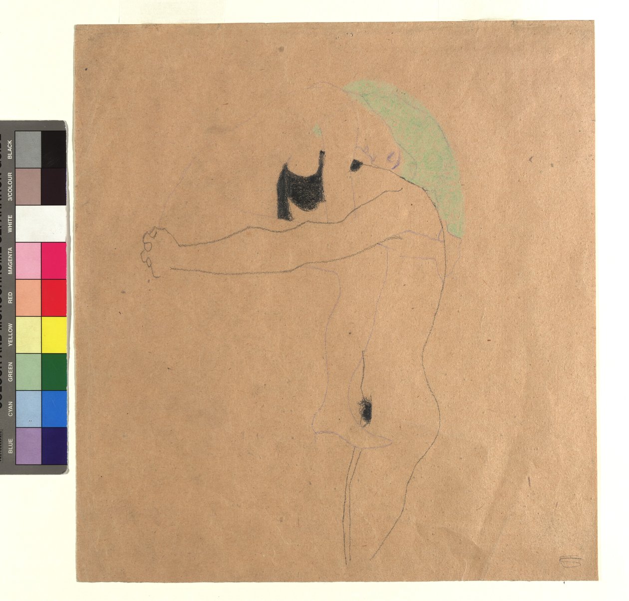 Liebespaar autorstwa Egon Schiele