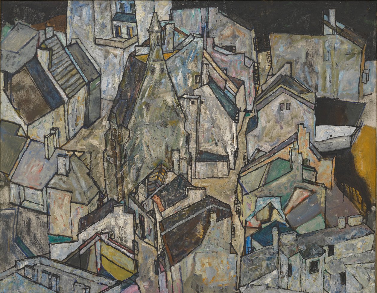 Moedling II, 1918. autorstwa Egon Schiele