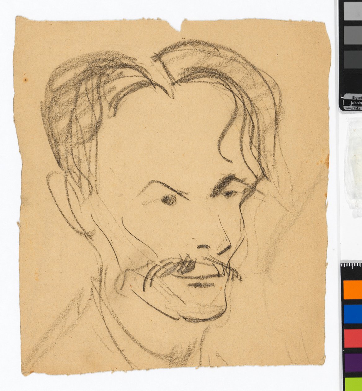 Porträt Anton Peschka autorstwa Egon Schiele