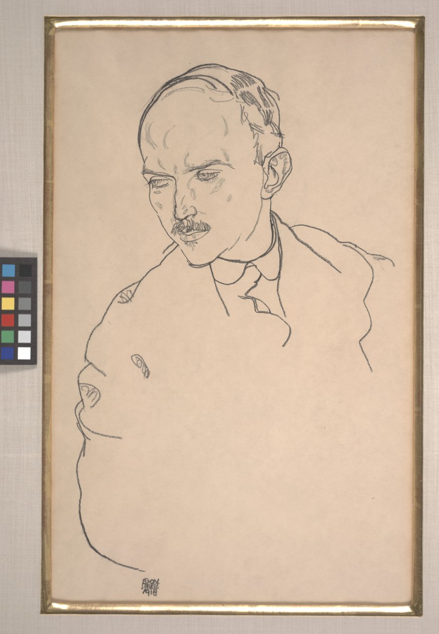 Portret Guido Arnot autorstwa Egon Schiele