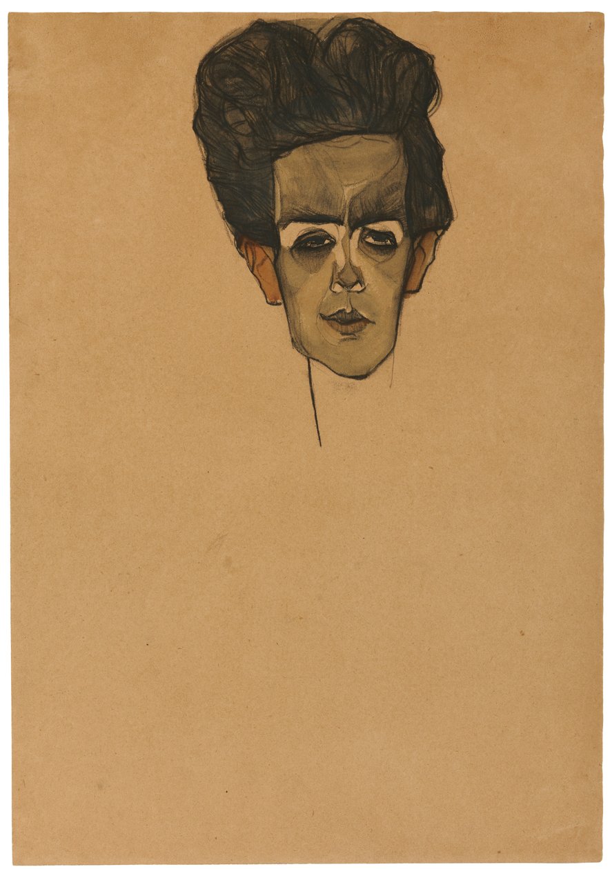 Autoportret, 1910 autorstwa Egon Schiele