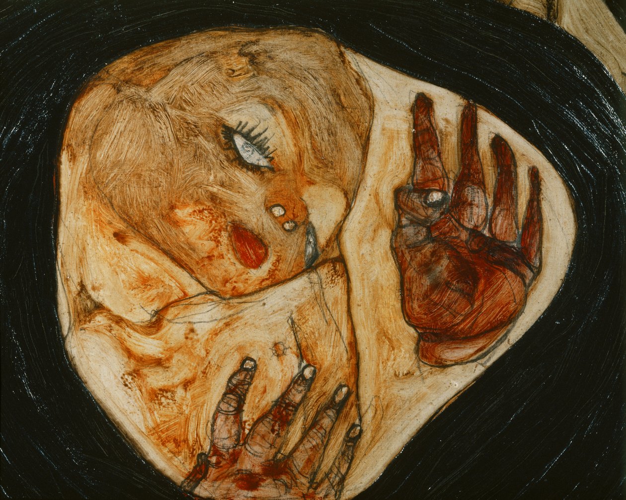 Martwa matka I autorstwa Egon Schiele