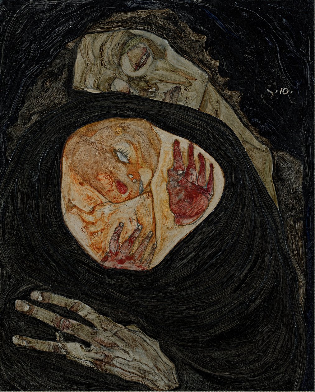 „Martwa matka” I autorstwa Egon Schiele